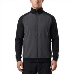 Oversize kurtka sportowa z kapturem AUSTIN. Czarne kurtki treningowe męskie Legea, xl, z aplikacjami, z poliesteru, do biegania. Za 88.00 zł.