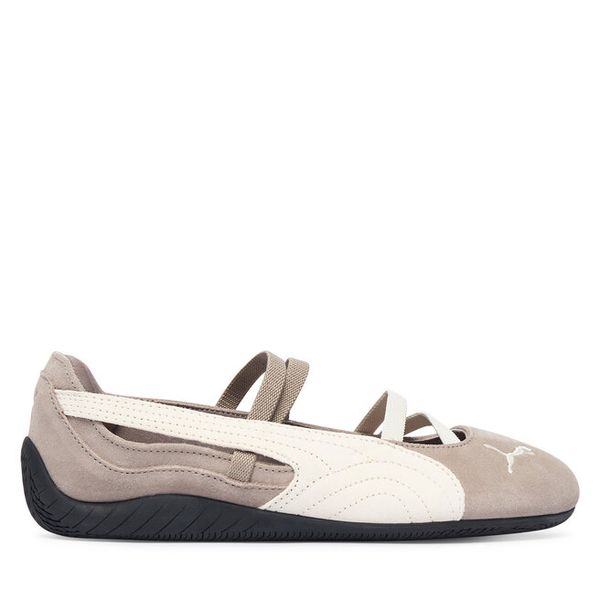 Baleriny Puma. Szare baleriny damskie Puma, bez wzorów, bez obcasa. Za 399.99 zł.