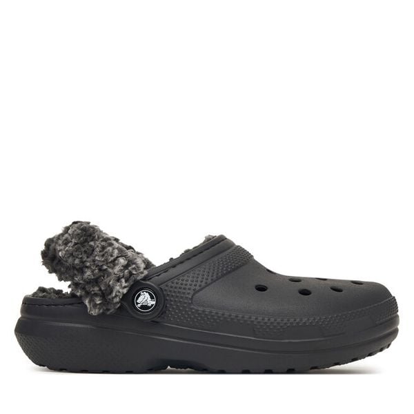Klapki Crocs. Czarne klapki damskie Crocs, bez wzorów, bez obcasa. Za 259.99 zł.