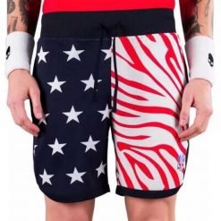 Spodenki tenisowe męskie Hydrogen star shorts. Białe szorty męskie HYDROGEN, bez wzorów, z materiału, retro. Za 330.00 zł.
