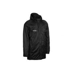 PARKA do rugby CLUB R500 Czarna. Czarne parki damskie OFFLOAD, l, bez wzorów, z materiału. Za 269.99 zł.