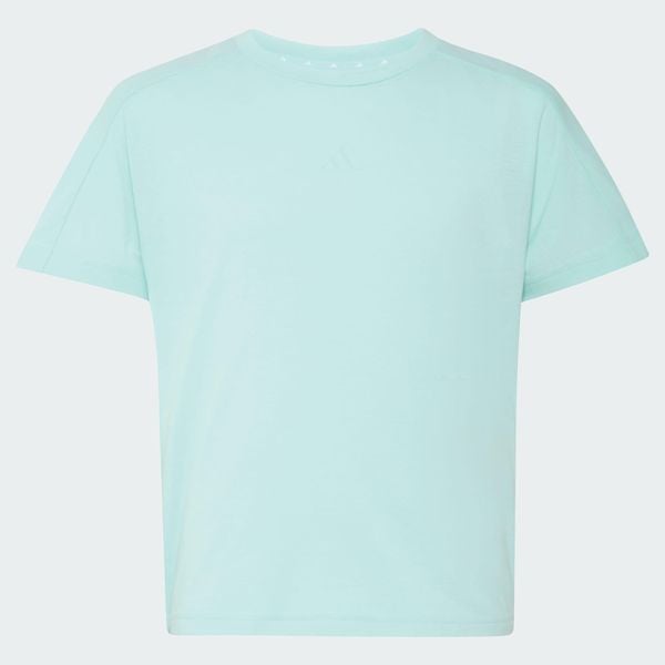 Koszulka adidas dla dziewcząt. Zielone koszulki dziewczęce Adidas, l, bez wzorów, z dzianiny, bez ramiączek. Za 109.00 zł.
