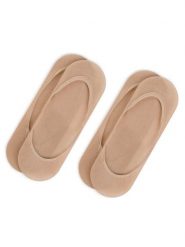 Tommy Hilfiger Stopki 353006001 Beżowy. Brązowe skarpetki damskie Tommy Hilfiger, bez wzorów, z materiału. Za 49.99 zł.