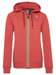 K-Way Bluza Arnel K4115ZW Czerwony Regular Fit. Czerwone bluzy bez kaptura męskie k-way, m, z bawełny. Za 349.99 zł.