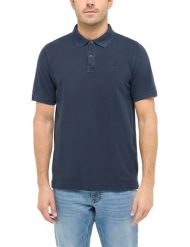 Męski T-Shirt Mustang Style Pablo PC Polo Dark Sapphire 1016297 4136. Niebieskie koszulki polo męskie Mustang, m, bez wzorów, bez ramiączek. Za 69.99 zł.