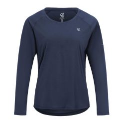 Damska Koszulka Z Długim Rękawem Serenity. Niebieskie t-shirty damskie Dare 2b, bez wzorów, bez kołnierzyka. Za 106.99 zł.