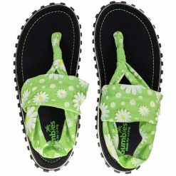 Sandały damskie GUMBIES SLINGBACK SANDAL. Zielone sandały damskie Gumbies, bez wzorów, bez obcasa. Za 69.99 zł.