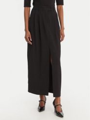 Marella Spódnica maxi Strenna 2613101013 Czarny Regular Fit. Czarne spódniczki damskie Marella, bez wzorów, z syntetyku, maxi. Za 669.99 zł.