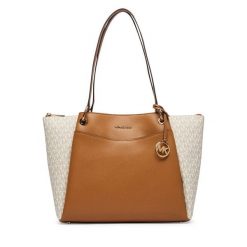 Torebka MICHAEL Michael Kors. Białe torebki klasyczne damskie MICHAEL Michael Kors, bez wzorów, bez dodatków. Za 1,469.00 zł.