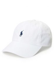 Polo Ralph Lauren Czapka z daszkiem 211912843018 Biały. Białe czapki z daszkiem damskie Polo Ralph Lauren, bez wzorów, z bawełny. Za 169.99 zł.