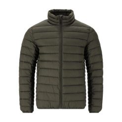 Kurtka puchowa Whistler Edge. Czarne kurtki męskie WHISTLER, bez wzorów, z puchu, sportowe, bez kaptura. Za 336.50 zł.