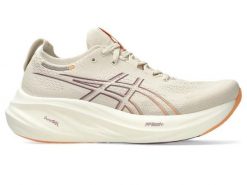 Buty do biegania damskie Asics Gel Nimbus 26 W. Brązowe obuwie do biegania damskie Asics. Za 887.20 zł.