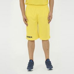 Szorty do biegania Portland żółte. Żółte spodenki sportowe damskie Legea, m, z poliesteru, do biegania. Za 64.00 zł.