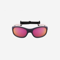Okulary przeciwsłoneczne turystyczne dla dzieci Quechua MH K500 kat. 4. Czerwone okulary przeciwsłoneczne dziecięce QUECHUA. Za 59.99 zł.