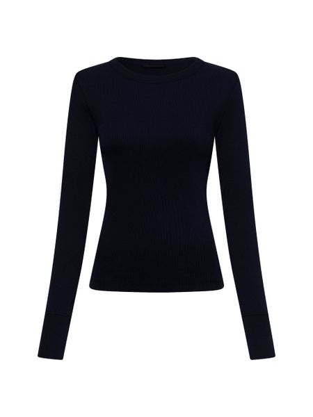 Drykorn koszulka z długim rękawem - Nurit Kobiety Bawełna niebieski, XS. Niebieskie t-shirty damskie Drykorn, xs, bez wzorów, z bawełny, bez kołnierzyka. Za 229.95 zł.