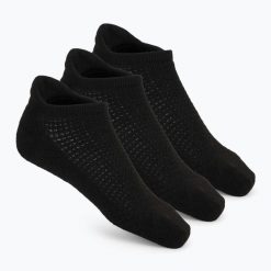 Skarpety męskie SKECHERS Extended Terry Low Cut 3. Czarne skarpetki męskie Skechers, bez wzorów, z elastanu. Za 39.99 zł.