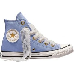 Buty sportowe Converse Chuck Taylor All Star. Niebieskie buty sportowe na co dzień damskie Converse, z materiału, bez zapięcia. Za 490.00 zł.