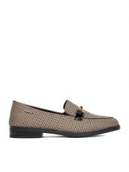 Rieker Lordsy 46264-60 Brązowy. Brązowe mokasyny damskie Rieker, z materiału. Za 329.99 zł.