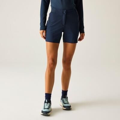 Damskie spodenki Torrek Lite. Niebieskie szorty damskie Dare 2b, bez wzorów, z elastanu, sportowe. W wyprzedaży za 199.99 zł.