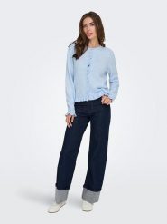 JDY Kardigan "Dyletty" w kolorze błękitnym rozmiar: M. Niebieskie kardigany damskie JDY, m, bez wzorów. Za 101.47 zł.