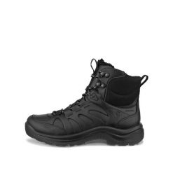 Kobiece buty do wędrówki wodoodporne Ecco Offroad. Czarne obuwie trekkingowe damskie ECCO. Za 791.00 zł.