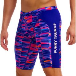 Spodenki do pływania Jammery Funky Trunks Warped Waves. Kąpielówki męskie FUNKY TRUNKS, m, bez wzorów, do pływania. Za 219.00 zł.