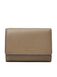 MICHAEL Michael Kors Portfel Bryant 32S5GYTP1L Beżowy. Brązowe portfele damskie MICHAEL Michael Kors, bez wzorów, ze skóry. Za 419.99 zł.