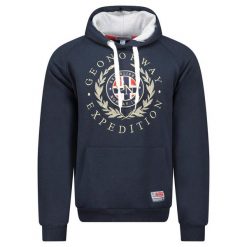 Bluza Geographical Norway GIGER NAVY DB MEN 100 granatowy męska. Niebieskie bluzy bez kaptura męskie Geographical Norway, m. Za 149.00 zł.