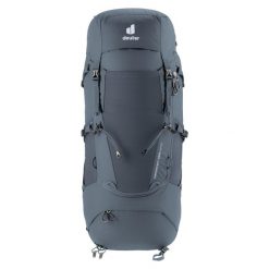 Plecak trekkingowy Deuter Aircontact Core 40+10 - graphite/shale/shale. Szare plecaki damskie Deuter, bez wzorów, z poliamidu. Za 999.99 zł.