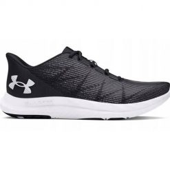 Buty do biegania męskie Under Armour BUTYUACHARGEDSPEEDSWIFT302699900185. Czarne obuwie do biegania damskie Under Armour. Za 257.99 zł.