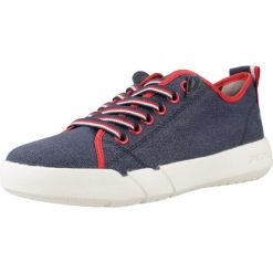 Buty GEOX J HYROO BOY Niebieski. Niebieskie buty fitness męskie Geox, na fitness i siłownię. Za 154.99 zł.