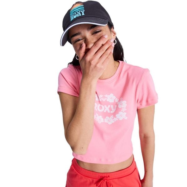 Czapka dla Kobiety LIVE FOREVER Czarny. Czarne czapki z daszkiem damskie Roxy, bez wzorów, z bawełny. Za 109.99 zł.