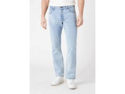 WRANGLER STRAIGHT MĘSKIE SPODNIE JEANSOWE JEANSY BLEACH W10TM6X9E 112126013. Jeansy męskie Wrangler. Za 219.99 zł.