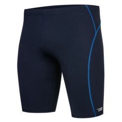 Spodenki pływackie jammer Aqua Speed Blake. Niebieskie kąpielówki męskie Aqua-Speed, l, bez wzorów, do pływania. Za 89.99 zł.