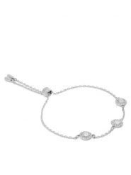 Swarovski Bransoletka 5732272 Srebrny. Szare bransoletki damskie Swarovski, srebrne. Za 419.99 zł.
