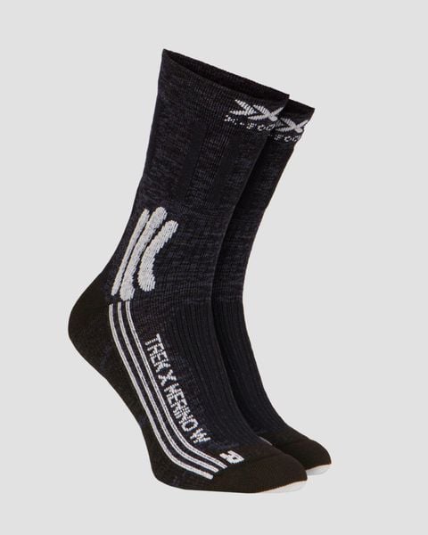 Skarpety damskie trekkingowe X-Socks Trek X Merino 4.0. Białe skarpetki damskie X-Socks, bez wzorów, z wełny. Za 90.00 zł.