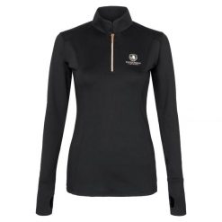 Koszulka jeździecka damska EQUESTRIAN QUEEN Bailey z długim rękawem. Czerwone t-shirty damskie EQUESTRIAN QUEEN, m, bez wzorów, bez kołnierzyka. Za 185.99 zł.