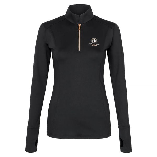 Koszulka jeździecka damska EQUESTRIAN QUEEN Bailey z długim rękawem. Czerwone t-shirty damskie EQUESTRIAN QUEEN, m, bez wzorów, bez kołnierzyka. Za 185.99 zł.