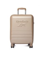 Reebok Walizka kabinowa CEO-RBK-WAL-001-07-CCC-S Beżowy. Brązowe walizki Reebok, bez wzorów, z tworzywa sztucznego. Za 259.99 zł.