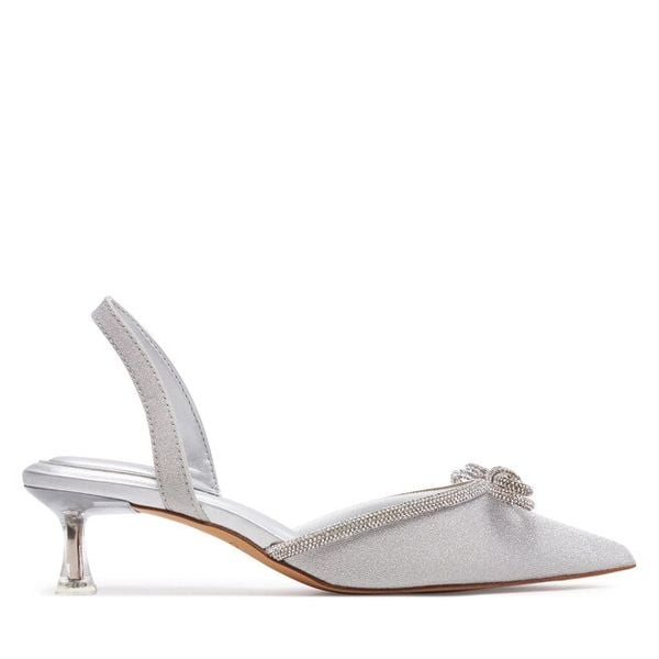 Sandały Aldo. Szare sandały damskie Aldo, bez wzorów, bez obcasa, na szpilce. Za 259.99 zł.