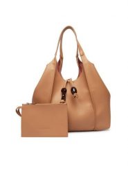 Hispanitas Torebka BV264532 Beżowy. Brązowe torebki klasyczne damskie Hispanitas, bez wzorów, ze skóry, bez dodatków. Za 479.99 zł.