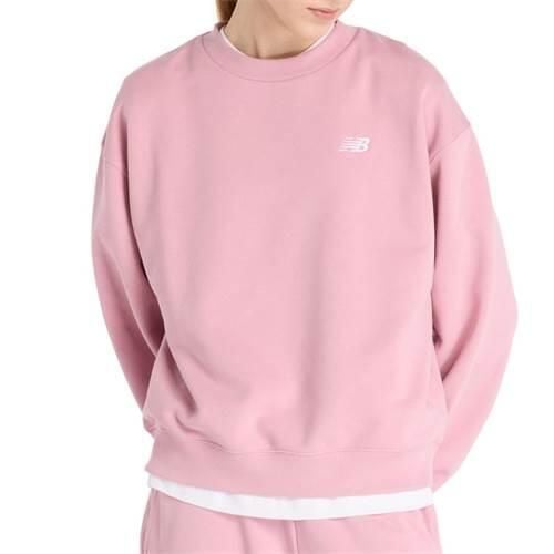 Bluza sportowa damska New Balance WT41508PTF. Czerwone bluzy bez kaptura damskie New Balance, l. Za 325.00 zł.