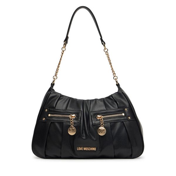 Torebka LOVE MOSCHINO. Czarne torebki klasyczne damskie Love Moschino, bez wzorów, bez dodatków. Za 599.99 zł.
