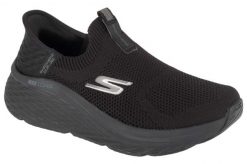 Buty do biegania damskie, Slip-Ins Max Cushioning Elite 2.0. Czarne obuwie do biegania damskie Skechers. Za 429.99 zł.
