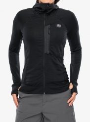 Bluza z kapturem damska Turbat Ilma Hood. Czarne bluzy sportowe damskie TURBAT, l, z elastanu. Za 406.99 zł.