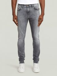 G-Star Dżinsy - Skinny fit - w kolorze szarym rozmiar: W33/L34. Szare jeansy męskie G-Star. Za 218.57 zł.