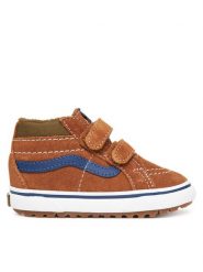 Vans Sneakersy MTE SK8-Mid Reissue V VN000D11N1Z1 Pomarańczowy. Brązowe buty sportowe chłopięce Vans, ze skóry, bez zapięcia. Za 209.99 zł.