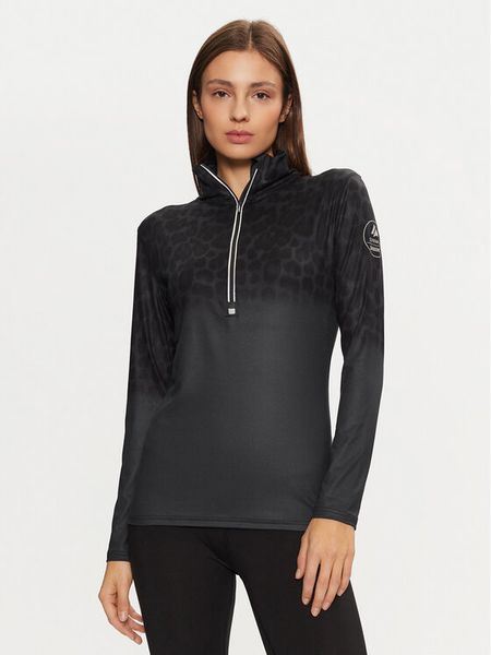 Surfanic Bielizna termoaktywna górna SWU2606 Czarny Slim Fit. Czarna bielizna termoaktywna damska Surfanic, s, bez wzorów, z syntetyku. Za 129.99 zł.