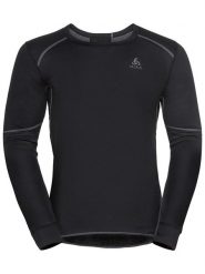 Odlo Podkoszulek funkcyjny "Active X-Warm Eco" w kolorze czarnym rozmiar: M. Czarne bielizna termoaktywna męska Odlo, m, bez wzorów, z materiału. Za 165.71 zł.