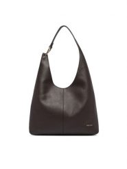 Calvin Klein Torebka Slouchy Leather Md Shoulder Bag LV04F3543G Brązowy. Brązowe torebki klasyczne damskie CALVIN KLEIN, bez wzorów, ze skóry, bez dodatków. Za 1,099.00 zł.